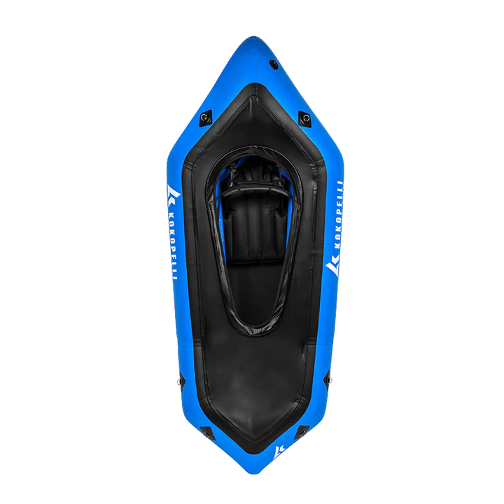 [KO-WWS-RSD-Z-Arctic Blue-OS] Recon Spraydeck w/T-Zip Packraft (Arctic Blue, OS)